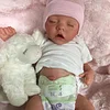 Reborn Twin A 17'' Reborn Silicone Baby Hope Reborn Newborn Baby Doll Girl - RBBI-Myrebornbabydoll® Myrebornbabydoll®