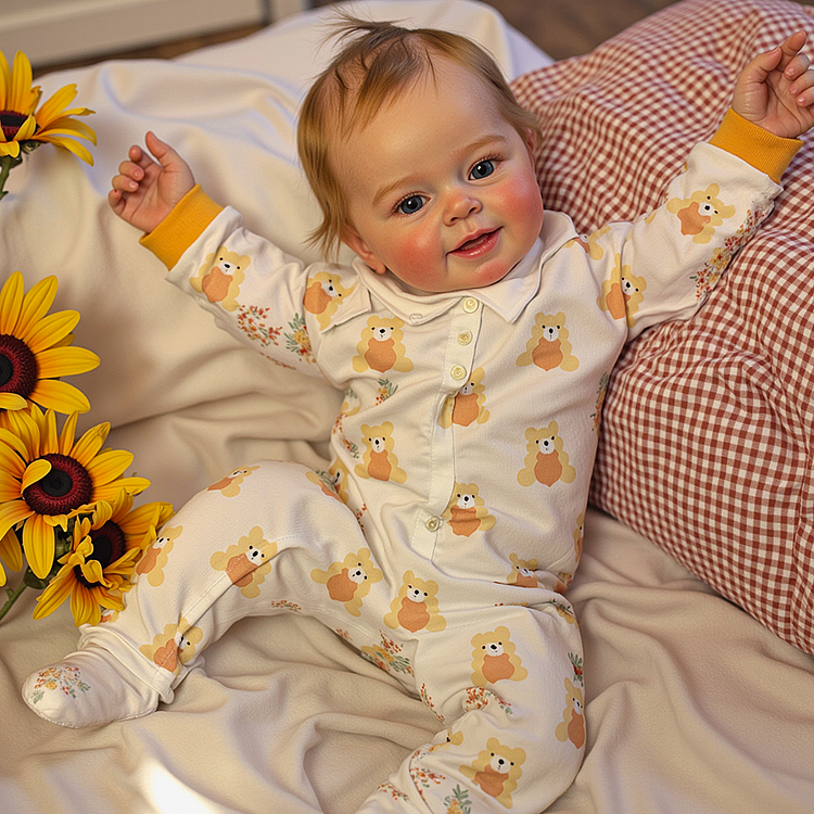 Weighted 20" Realistic Reborn Baby Doll Janelle Girl Toddler Doll 2025 with Chubby and Flexible Limbs：Realistic Reborn Baby Dolls By Rsgdolls®