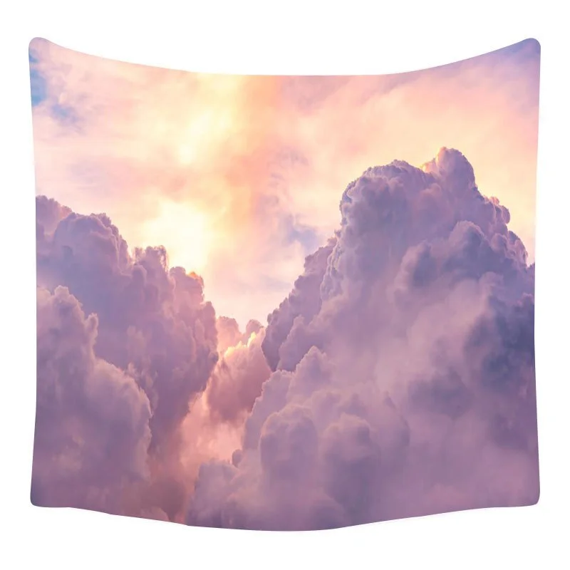 Waterfall Theme Forest Landscape Bath Curtains Cloud Waterproof Fabric Shower Curtain Nature Scenery Bathroom Screen