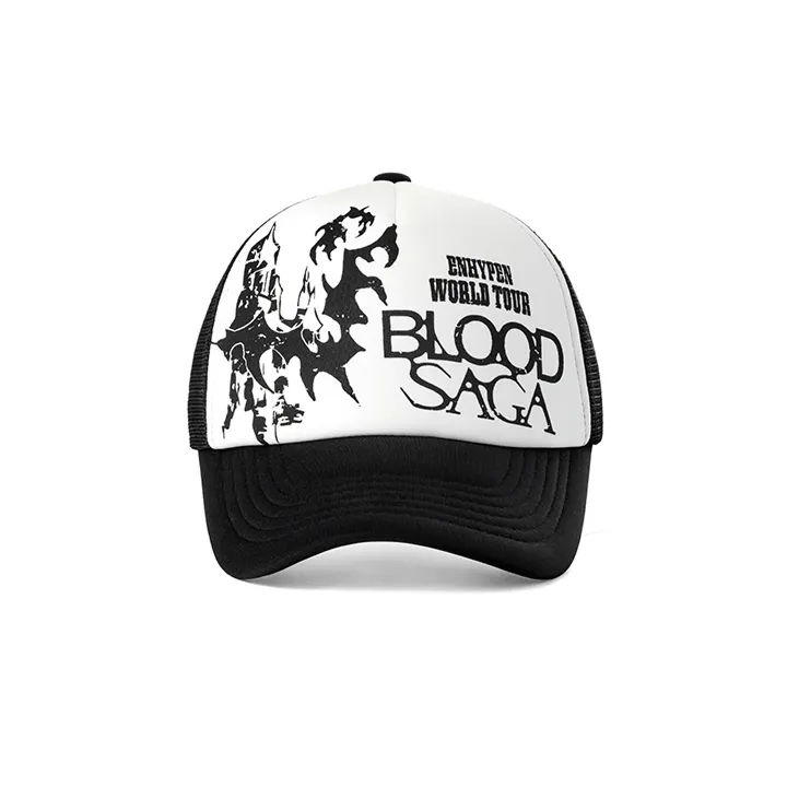 ENHYPEN BLOOD SAGA グッズ キャップ ネックレス ENHYPEN Blood Saga World Tour Trucker Cap