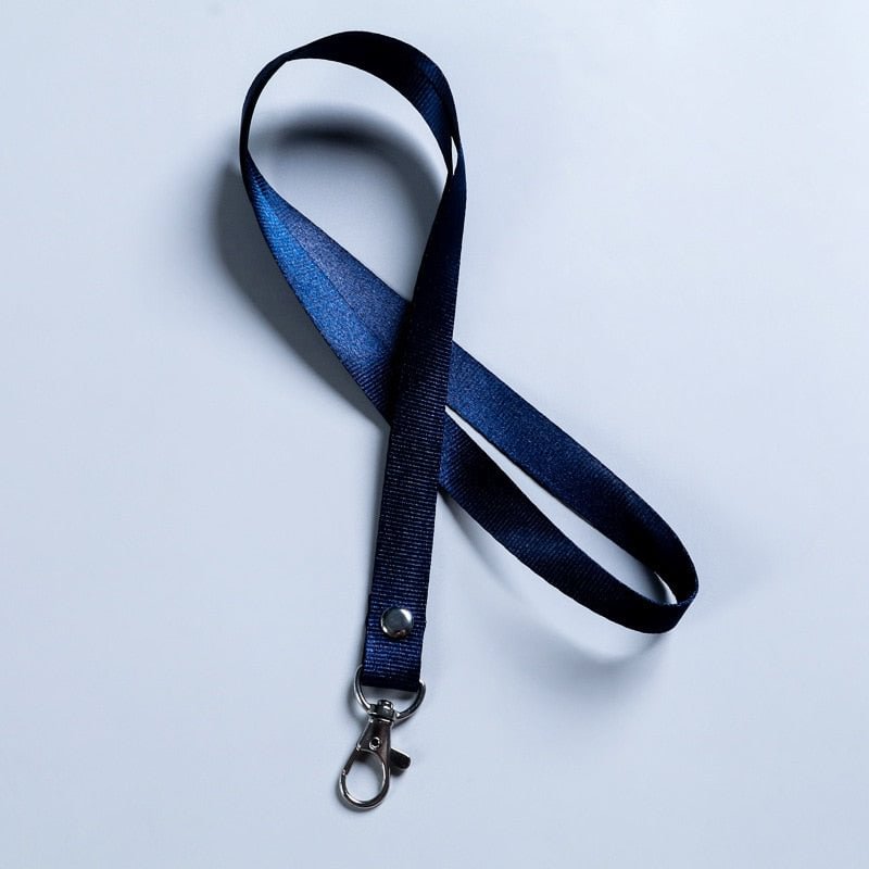 1Pc Office Id Card Holder Work ID Card Neck Strap Lanyard Badge Holder Neck Strap Rope Doctor Nurse Card Lanyard Wholesale