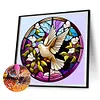 4pcs Diamond Painting -DIY Round Drill Birds Dragonflies