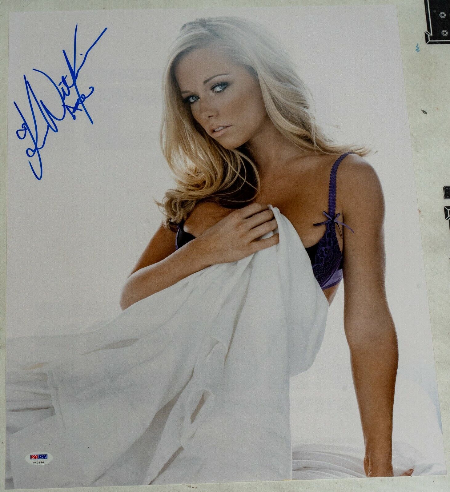 Kendra Wilkinson Signed Playboy The Girls Next Door 16x20 Photo Poster painting PSA/DNA COA Auto