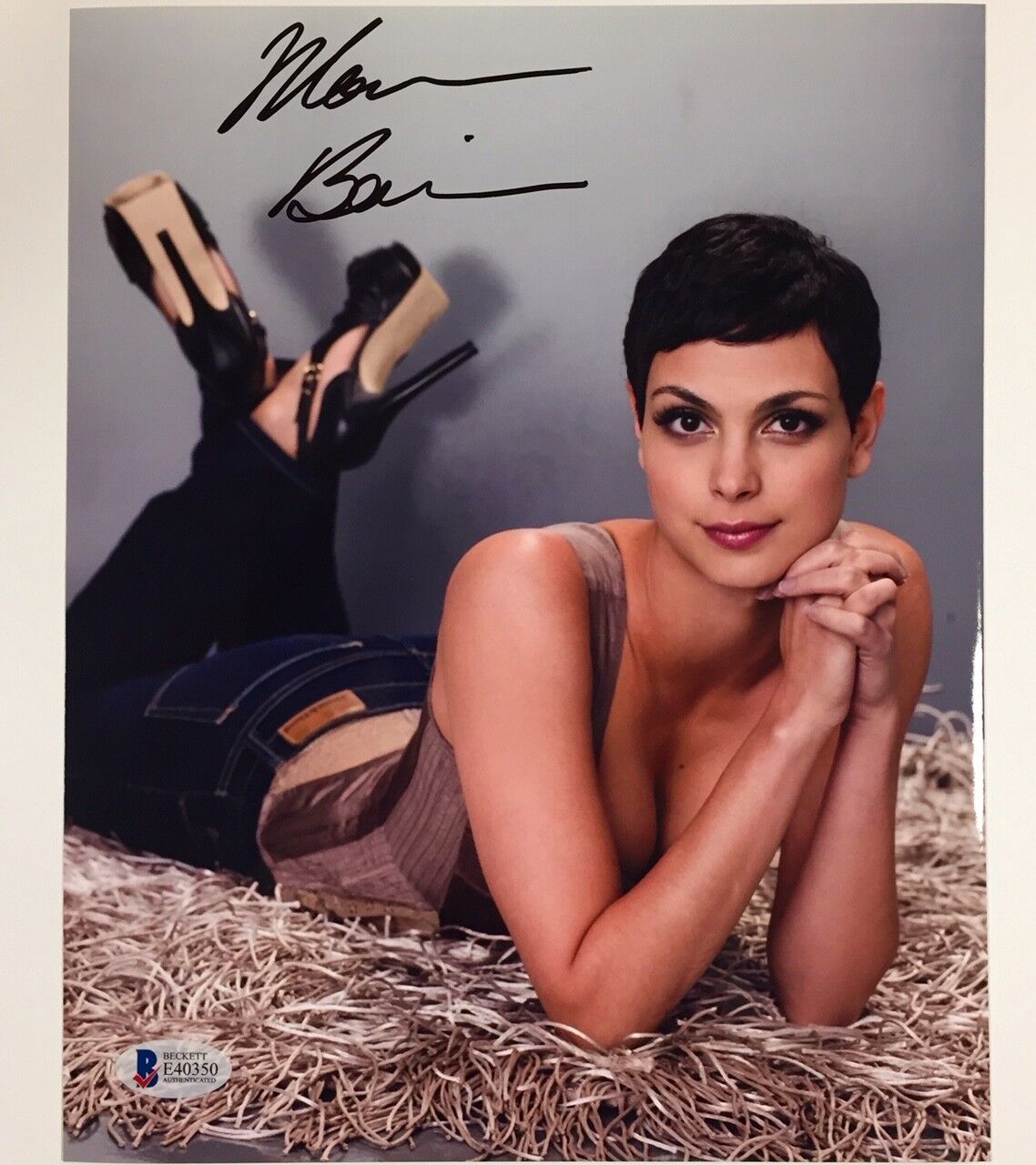 Morena Baccarin Signed 8x10 Photo Poster painting * Beckett BAS COA * Firefly DEADPOOL Stargate