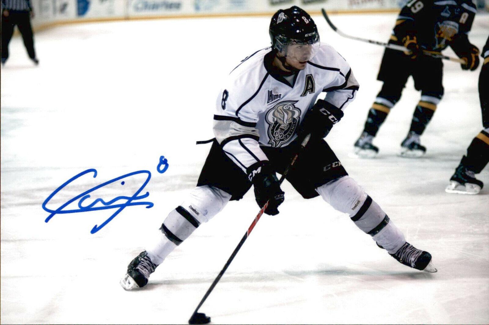 Alexandre Carrier SIGNED 4x6 Photo Poster painting GATINEAU OLYMPIQUES / NASHVILLE PREDATORS #3