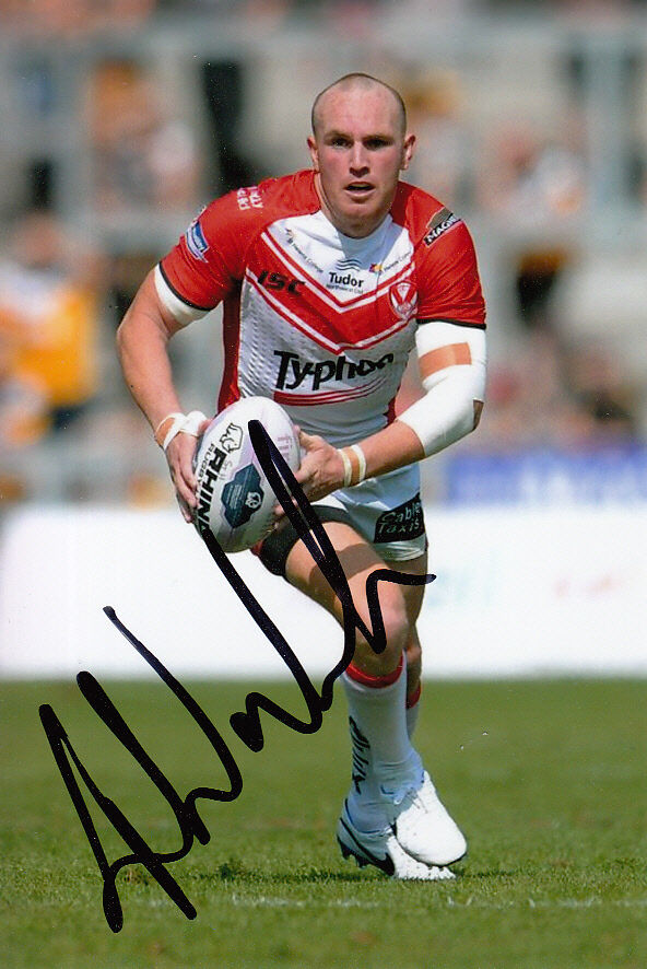 ST HELENS HAND SIGNED LUKE WALSH 6X4 Photo Poster painting 2.