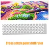 DIY Diamond Painting Tool Square Round Drill Point Drill Net Ruler