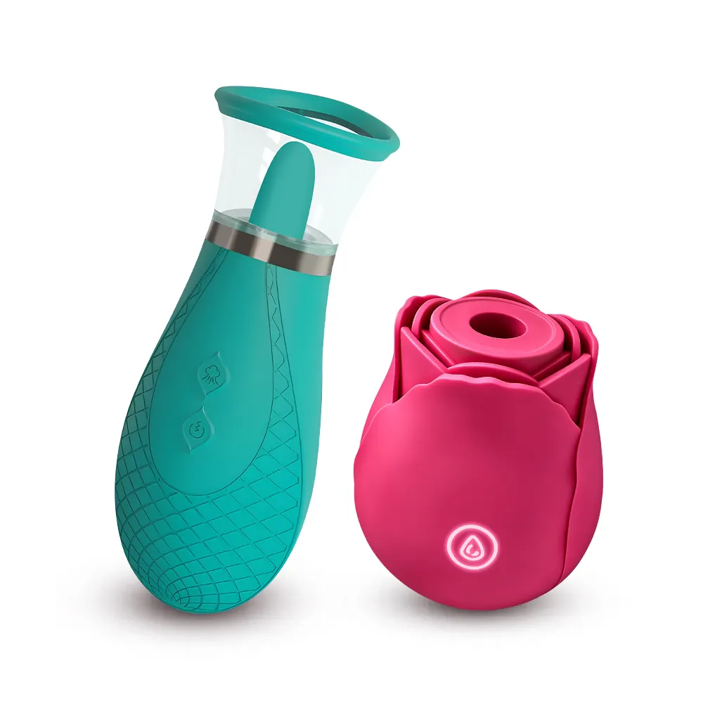 Honey Pistil Rose Tongue & Suction Vibrator