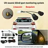 BSD Warning Light 12V Blind Spot Monitoring System Ultrasonic Parking Sensor Kit