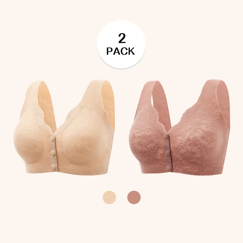 ZERO FEEL Lace Full Coverage Front Closure Bra(BUY 1 GET 1 FREE)