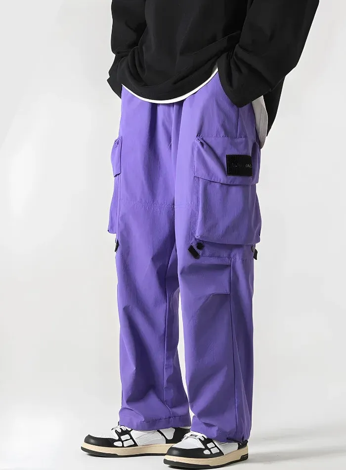 Brownm Parachute Pants