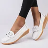 Women&lsquo;s Flat Loafer Ballet Leather Breathable Casual Shoes