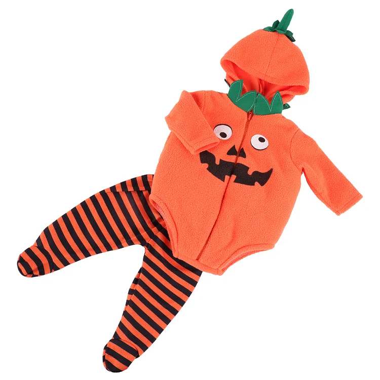  [🎃Halloween🎃] For 17"-20" Reborn Baby Doll Clothing 2-Pieces Set Accessories - Reborndollsshop®-Reborndollsshop®
