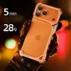 Compatible with iPhone 17 Pro Max/Pro+ Metal Frameless Phone Case