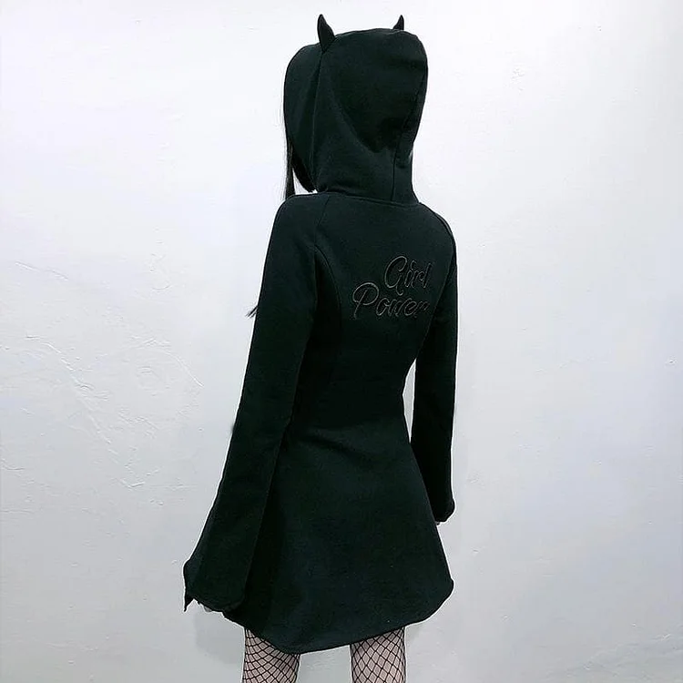 Girl Power Hoodie Dress SP15215
