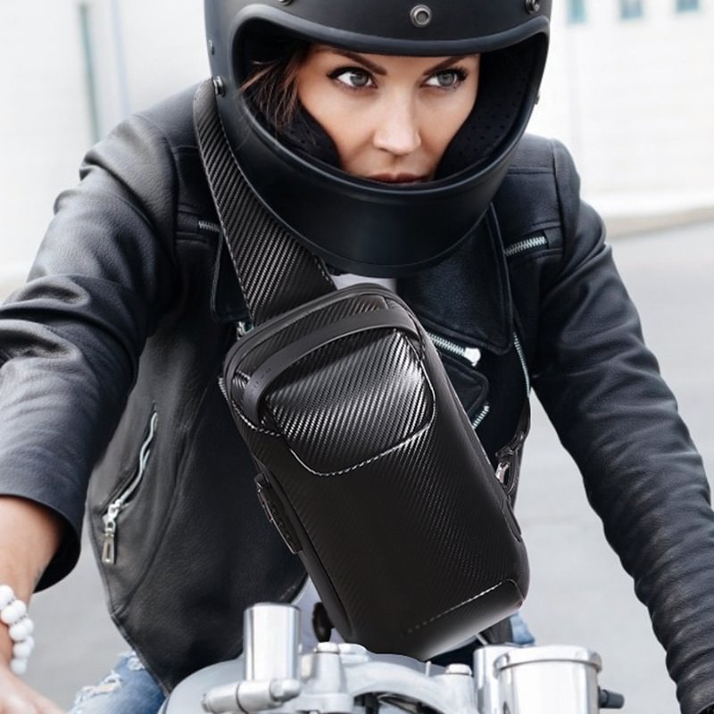 Carbon fiber anti-theft shoulder bag (buy 2 free shipping)