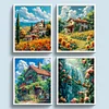 Landscape - 11CT Stamped Cross Stitch - 45*55cm