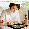 DIY Linen Diamond Art Handbag Craft Kit for Adults Beginners Shopping Gift