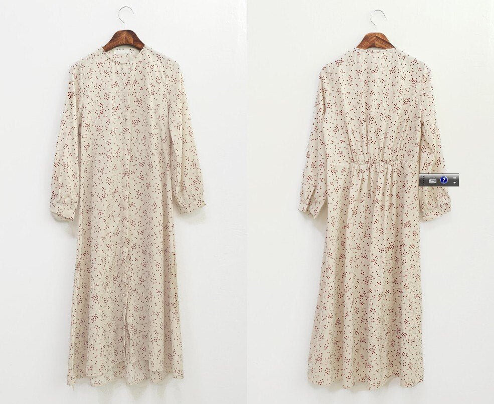 2021 Plus Size Print Summer Dress Dot  Evening Vintage Dresses Party Oversize Long Sleeve Beach Women Dress Robe Vestido Prom
