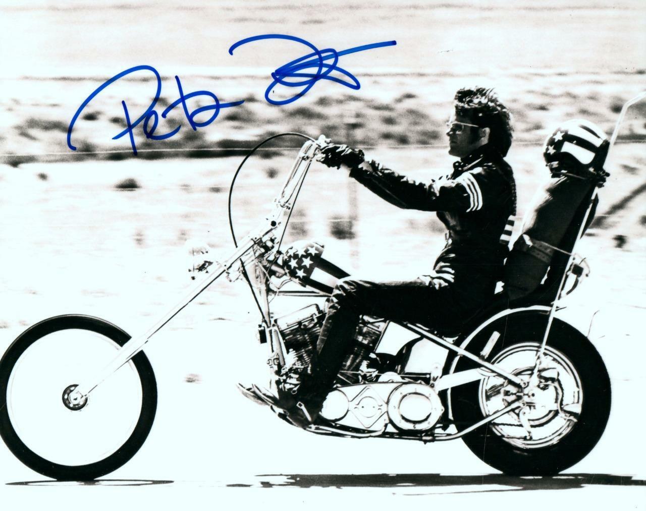 Peter Fonda signed 8x10 autographed Photo Poster painting + COA