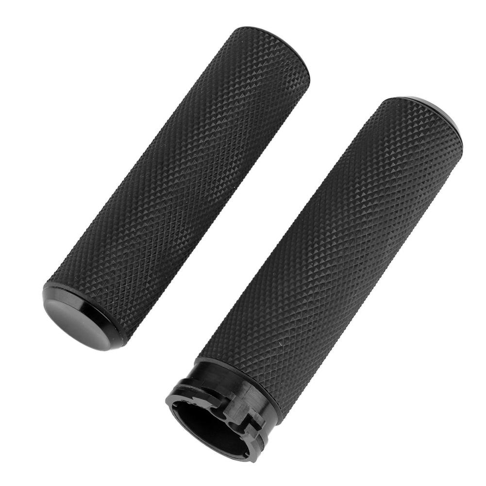

1 Pair 1in Motorcycle Handlebar Hand Grips for Harley Sportster Softail, 501 Original