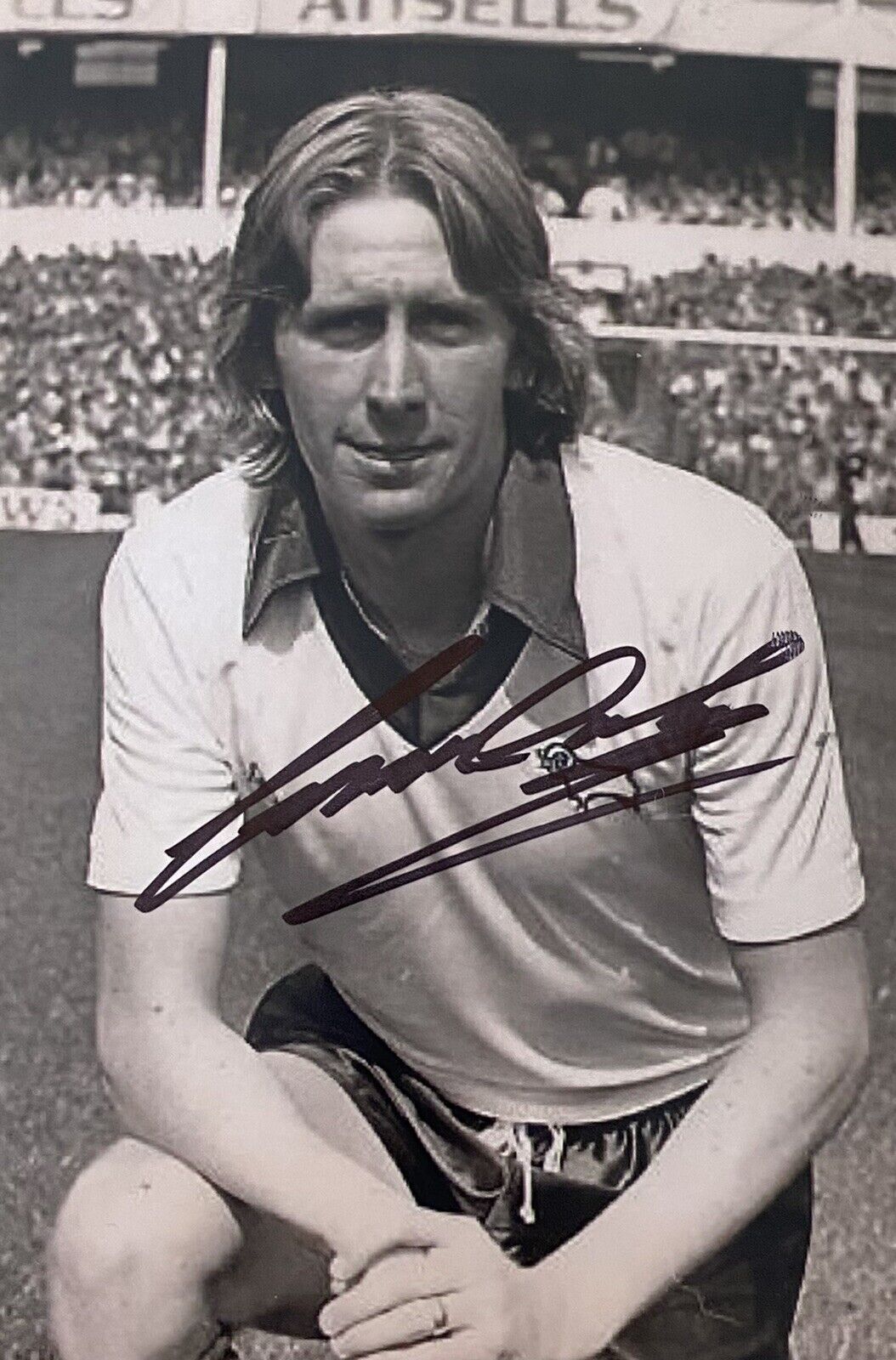 Gerry Daly Genuine Hand Signed Derby County 6X4 Photo Poster painting