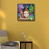 Diamond Painting -DIY Round Partial AB Drill Christmas Gnome(45x45cm)