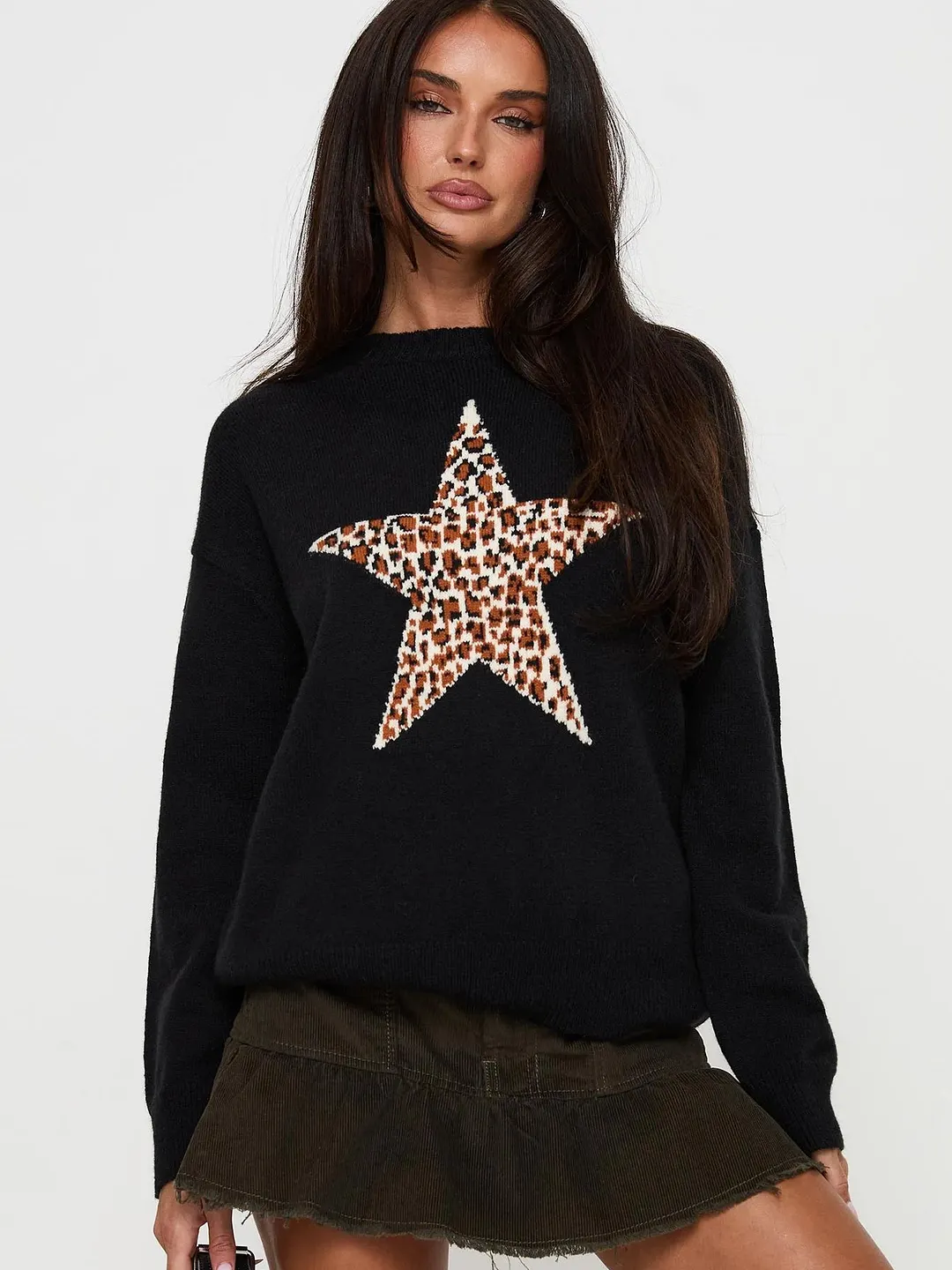 Nigikala Nigikala New Women's 3D Printed Ladies Fashion Comfortable And Casual Long-Sleeved T-Shirt