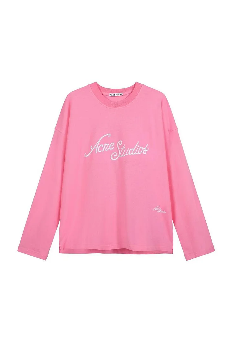 High-quality trendy brand distressed and faded logo with blurry letters print men's and women's jacket and trench coat