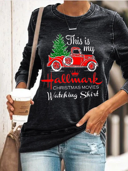Christmas Hallmark Movie Sweatshirt