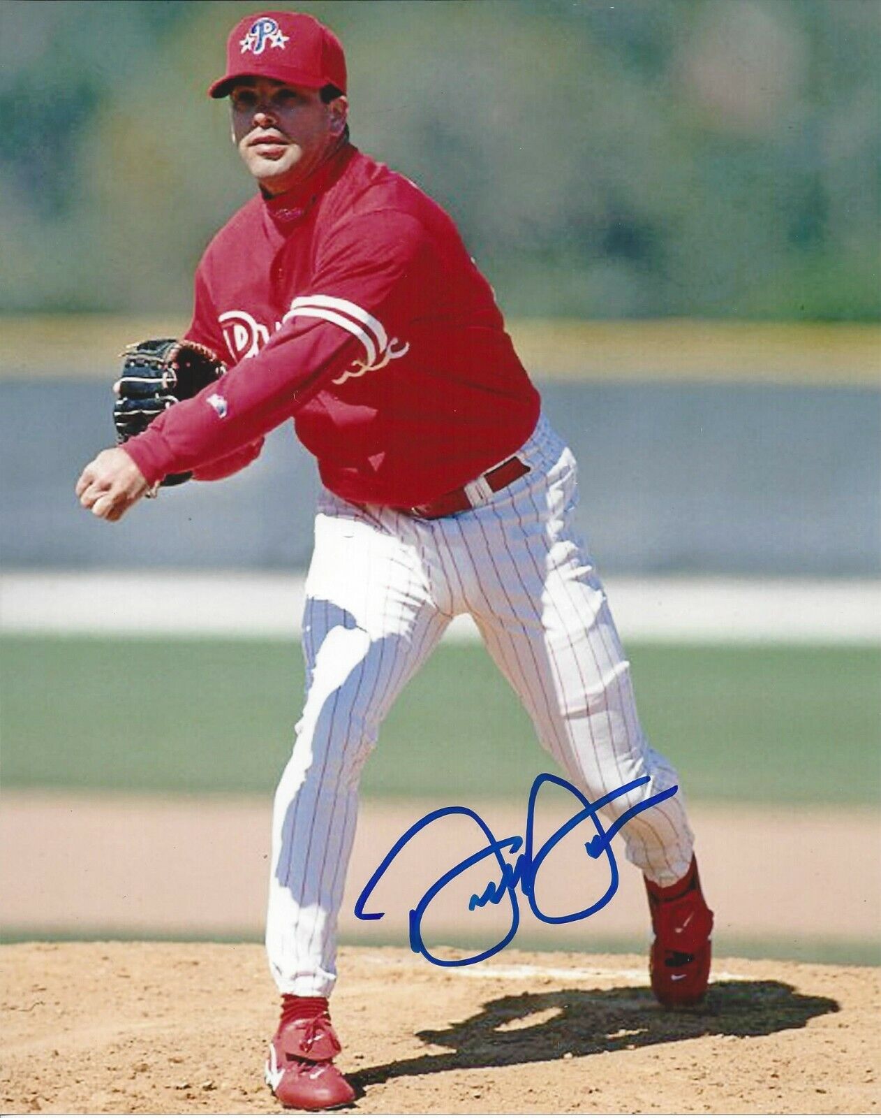 Billy Brewer Autographed 8x10 Philadelphia Phillies#2