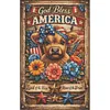 Diamond Painting -DIY Round Drill God Bless America(40x60cm)