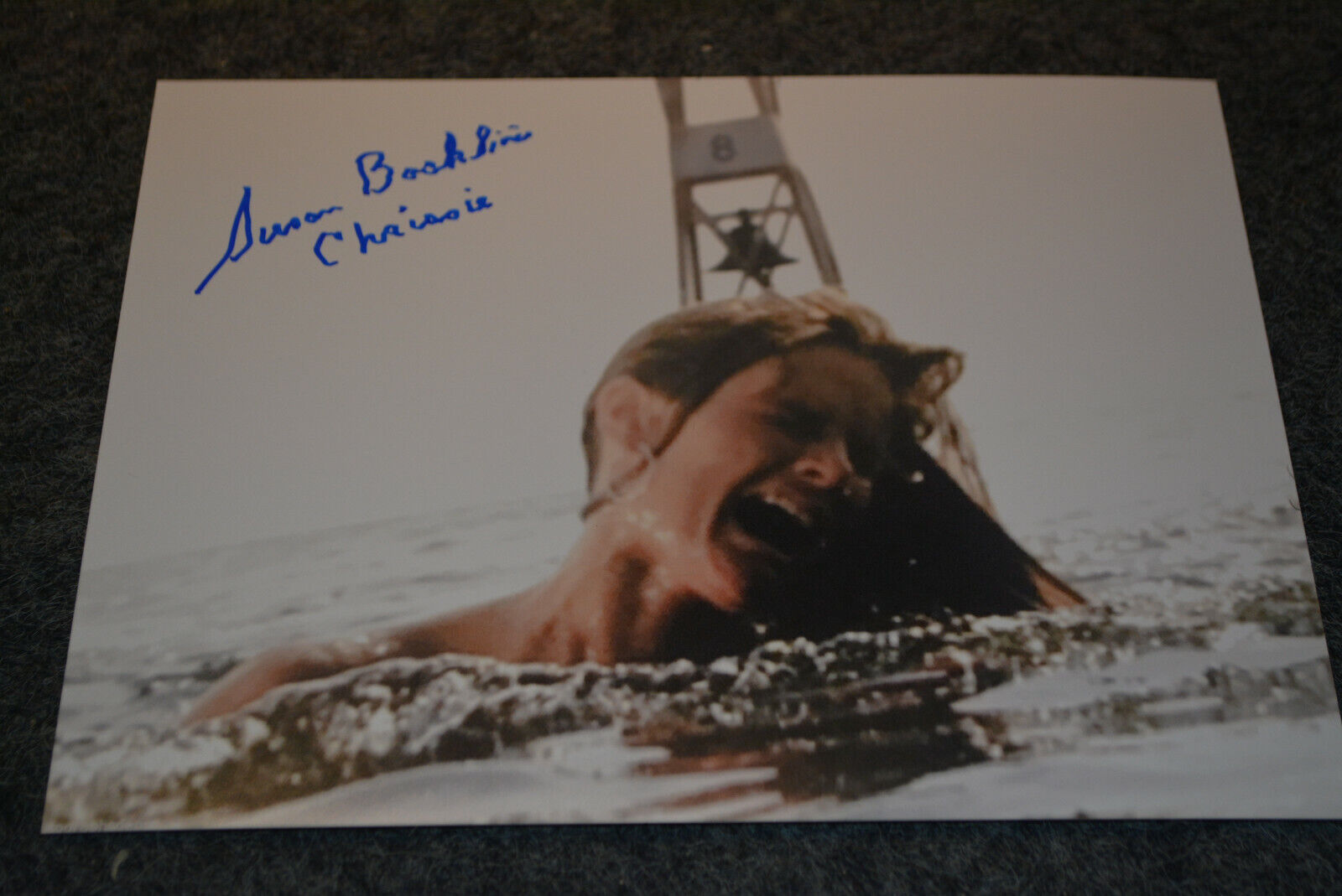 SUSAN BACKLINIE signed autograph In Person 8x10 20x25 cm JAWS