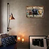 Dogs Welcome - Vintage Metal Signs - 20*30cm/30*40cm - Garden