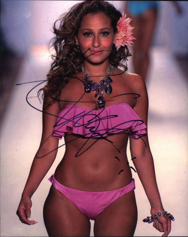 Adrienne Bailon authentic signed celebrity 8x10 Photo Poster painting W/Cert Autograph A0011