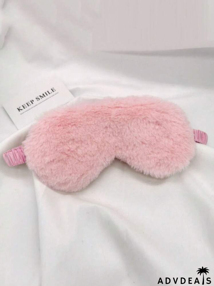 Plain Plush Eye Cover