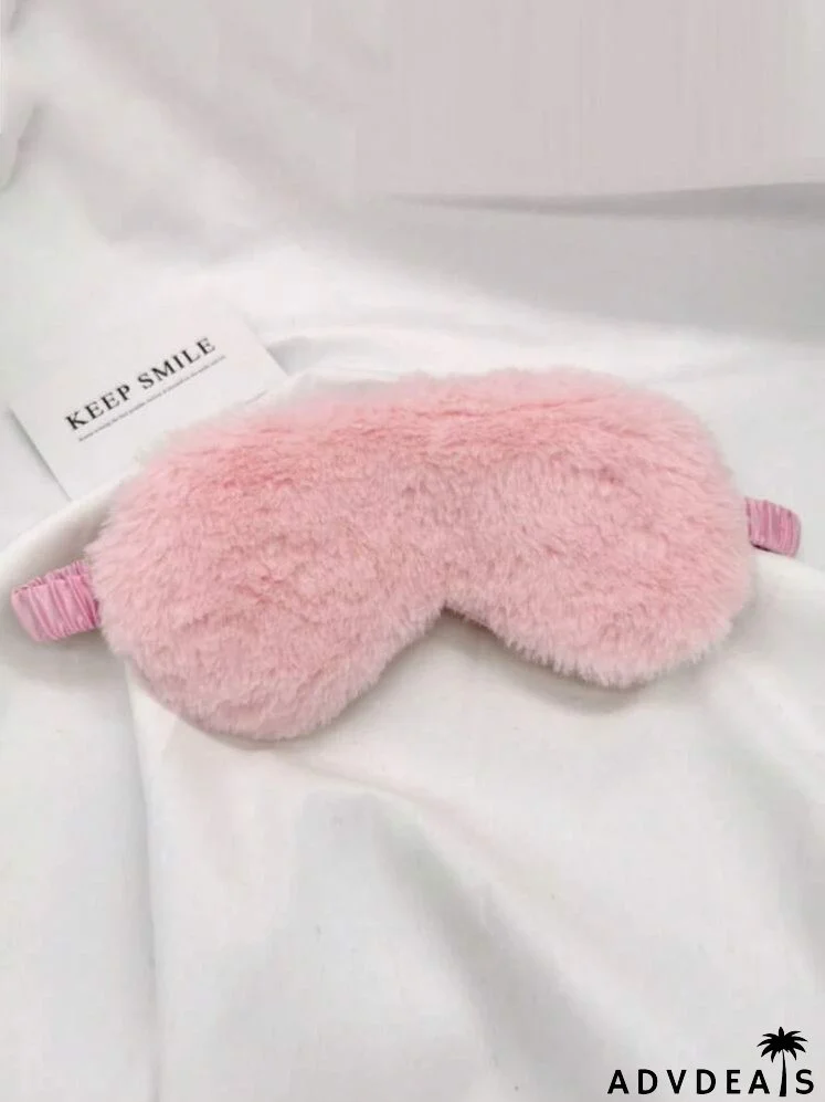 Plain Plush Eye Cover
