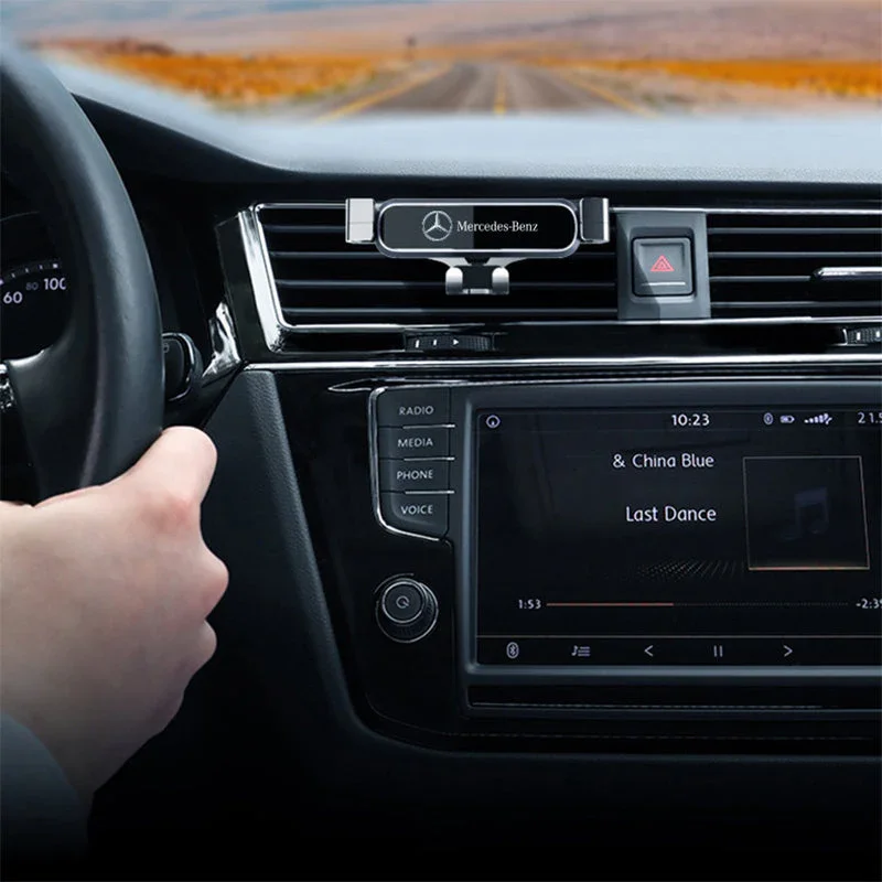 Metal Car Six-Point Gravity Phone Holder