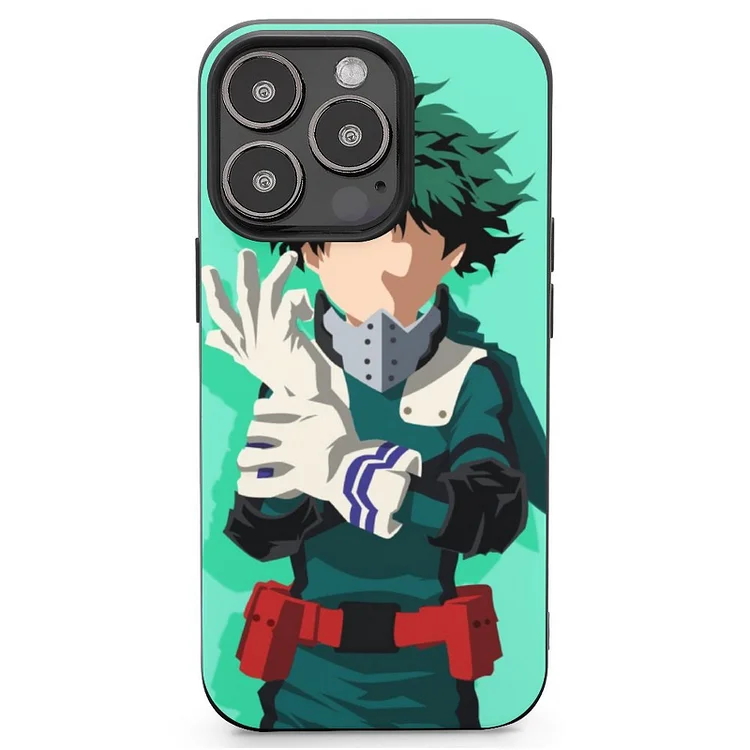 Izuku Midoriya Anime My Hero Academia Phone Case(92) Mobile Phone Shell IPhone 13 and iPhone14 Pro Max and IPhone 15 Plus Case - Heather Prints Shirts