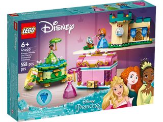 Aurora, Merida and Tiana’s Enchanted Creations