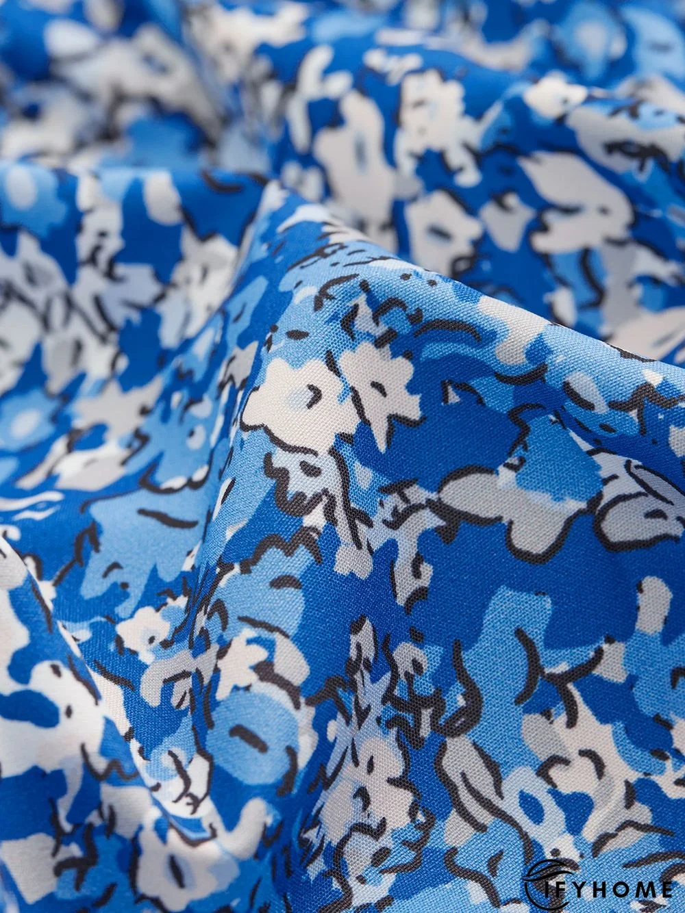 Floral V neck Casual Half sleeve Dress | IFYHOME