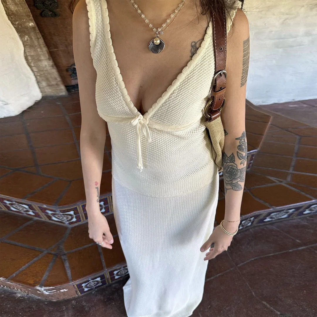 Uveng 2025 Explosion Women's Sexy V-Butterflies Lace Small Vest