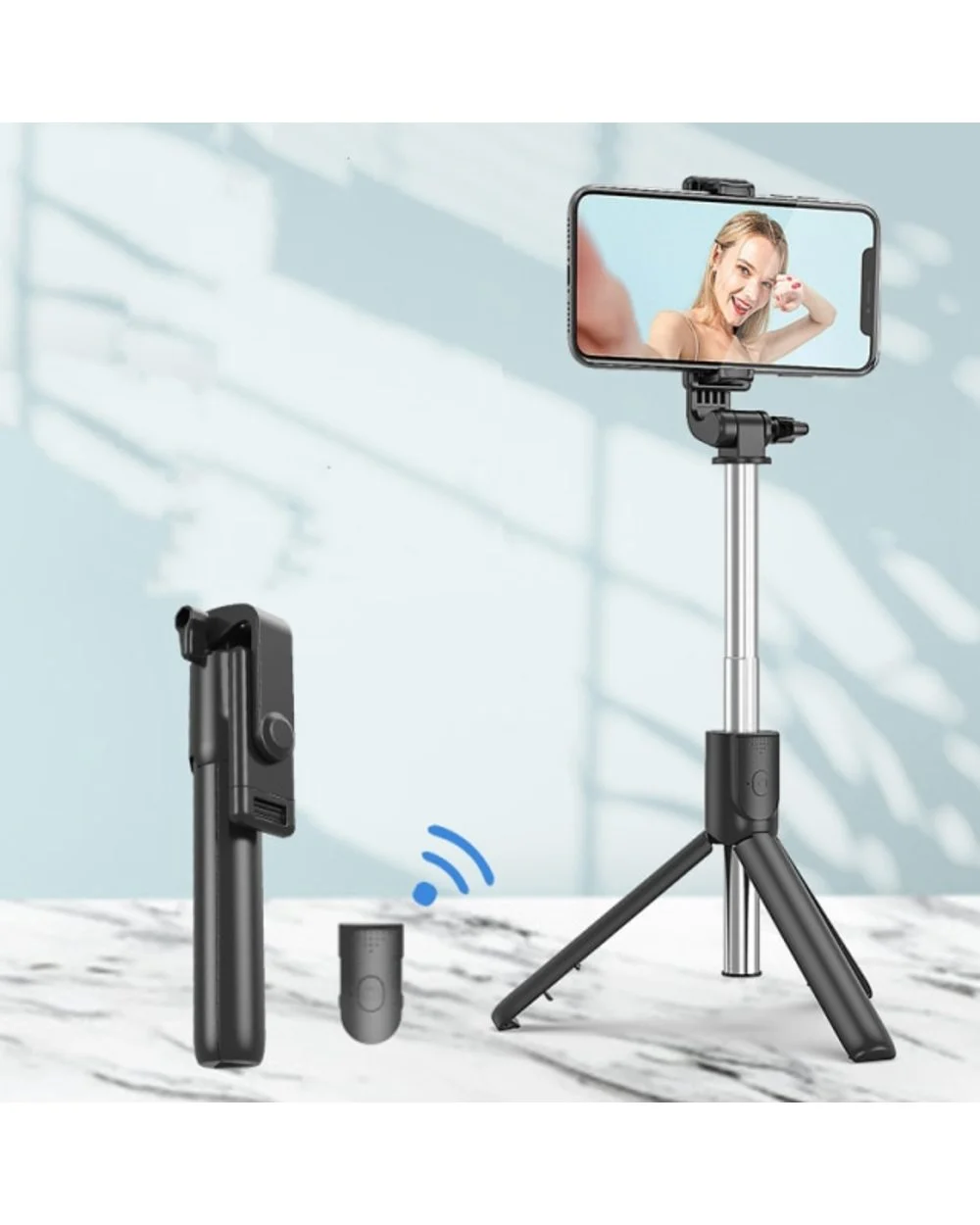 (Sale - 70% Off) 6 in 1 Wireless Bluetooth Selfie Stick