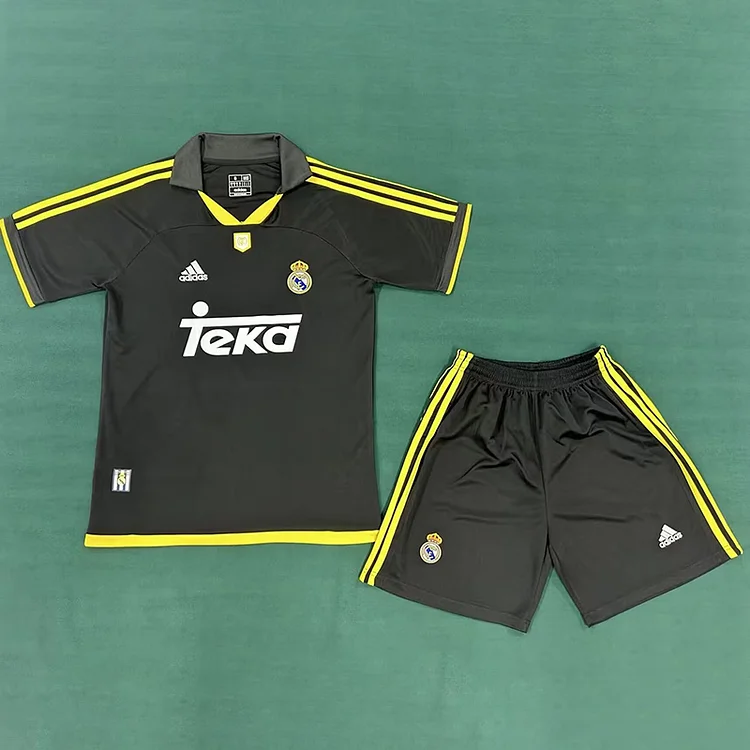 1999/2001 Real Madrid Second Away Retro Adult Set