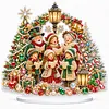 DIY Special Shape Diamond Painting Desk Ornament Xmas Decor Kit