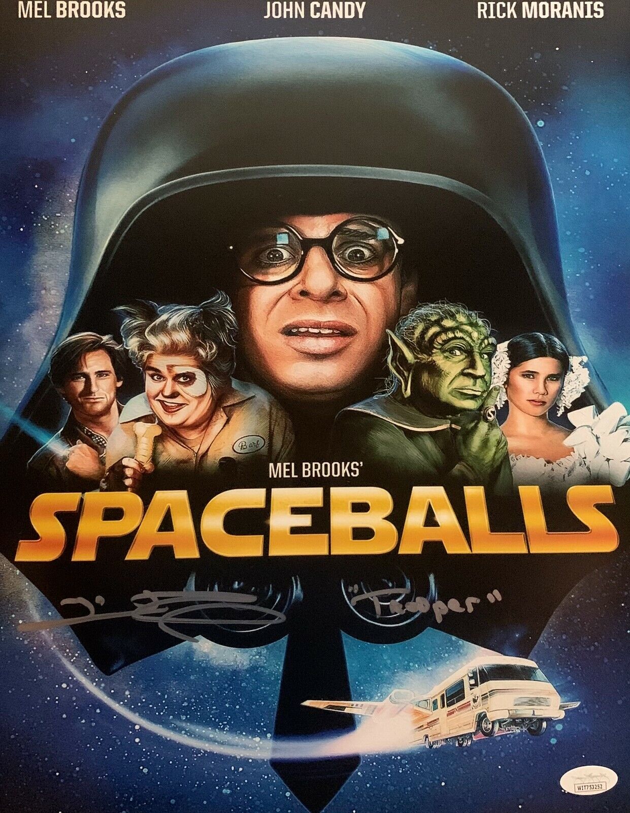 Tim Russ autographed signed inscribed 11x14 Photo Poster painting Spaceballs Trooper JSA COA