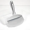 Stainless Steel Bucket Scoop Mud Scoop Arc-shape Shovel Putty Knife Scraper