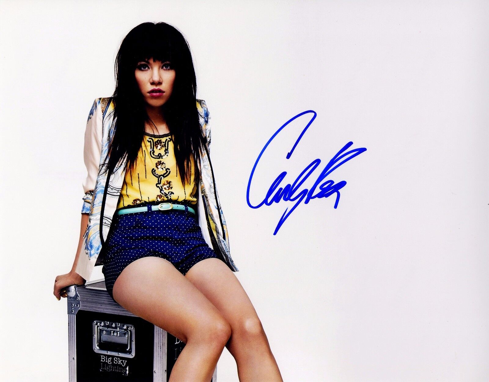 Carly Rae Jepsen Signed 11x14 Photo Poster painting COA Autograph Will Pass PSA Call Me Maybe