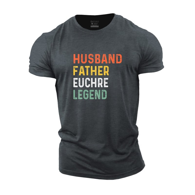 Cotton Euchre Legend Graphic T-shirts tacday