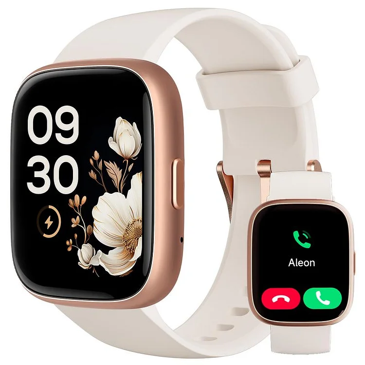 Smartwatch impermeabile IP68 per donne e uomini: fitness tracker, risposta/effettuazione delle chiamate, monitoraggio del sonno, 100 modalit&agrave; sportive, contapassi